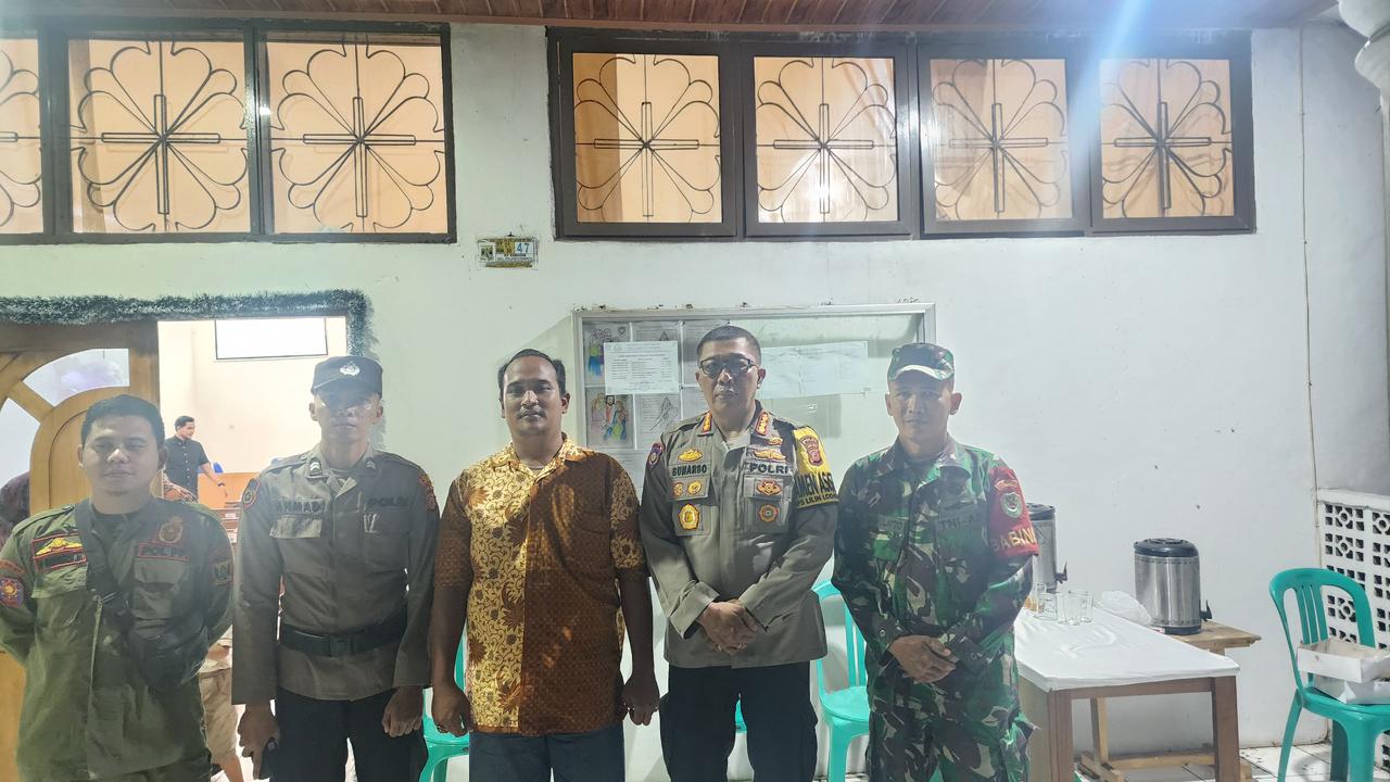 Polres Sukabumi Lakukan Kegiatan Pengecekan Gereja dan Pengamanan Ibadah Natal 2024