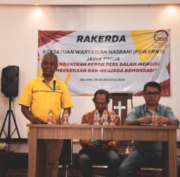 Kompak Jaga Persatuan dan Kesatuan Indonesia, Ketua Pewarna PD Jawa Timur Ajak Berdoa Bersama